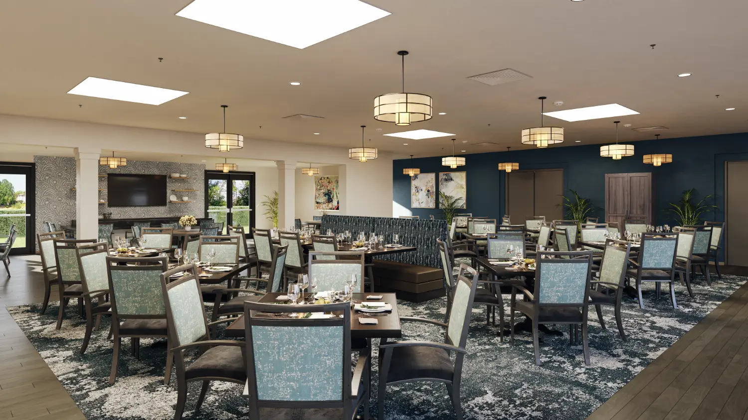 Alta Senior Living Community Rose Arbor Interior Renovation