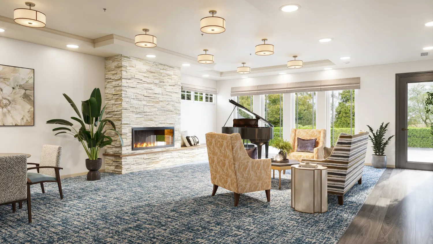 Alta Senior Rose Arbor Interior Renovation